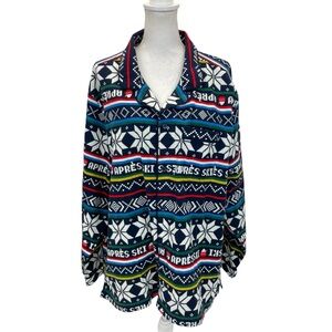 NWOT Hanna Andersson Après Ski PJ Sleep Shirt XXL
